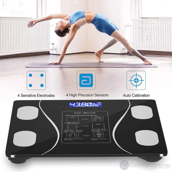 BASCULA INTELIGENTE BLUETOOTH disponible en Yaxa Colombia